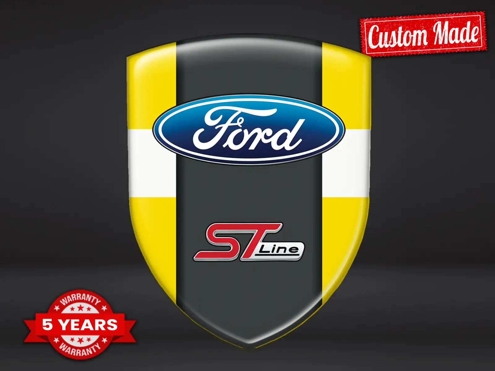Ford Logoaufkleber Pro Max Langlebig Stilvoll Design